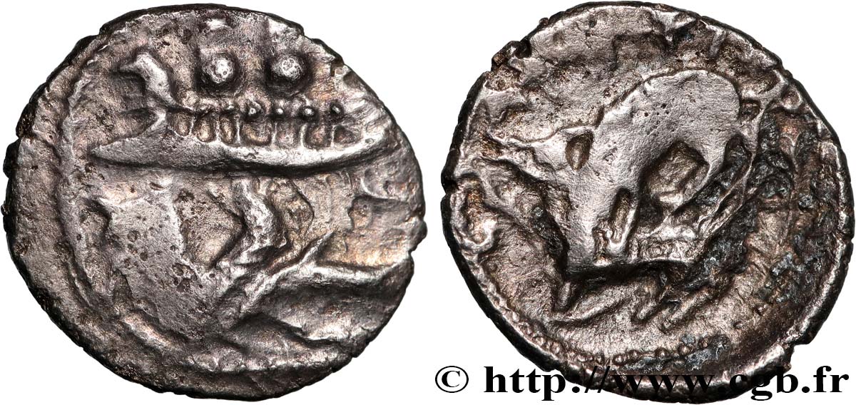 PHÉNICIE - BYBLOS  Seizième de shekel TTB