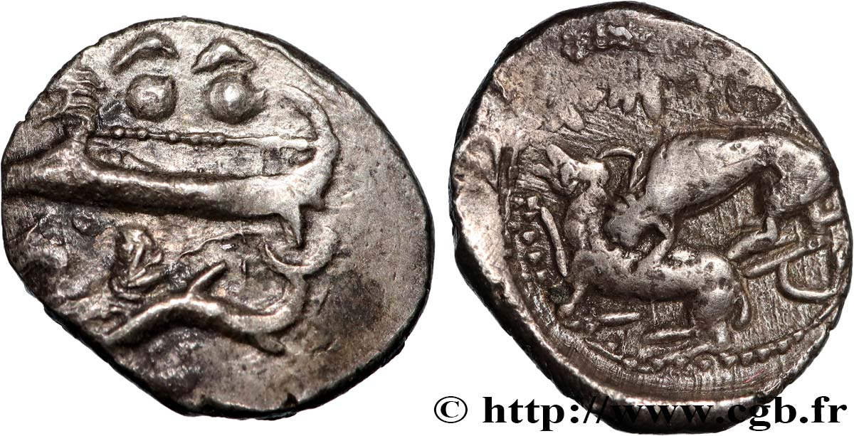 PHÉNICIE - BYBLOS  Seizième de shekel TTB+/TTB