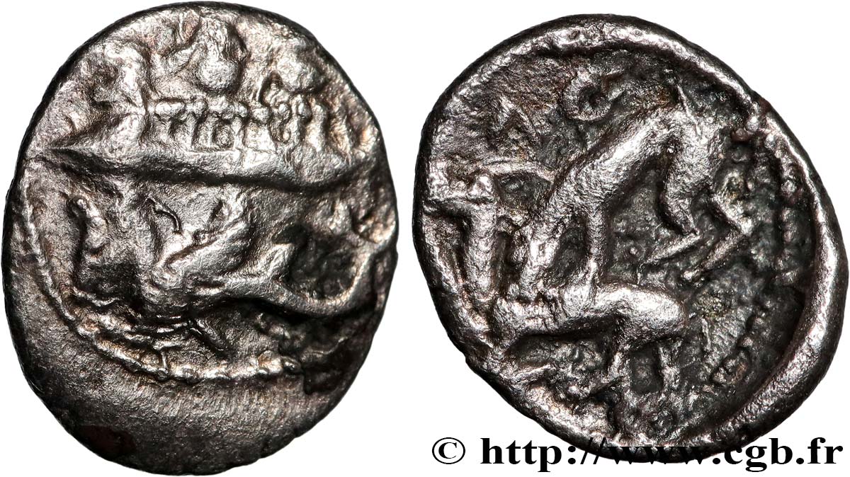 PHÉNICIE - BYBLOS  Seizième de shekel TTB+/TTB