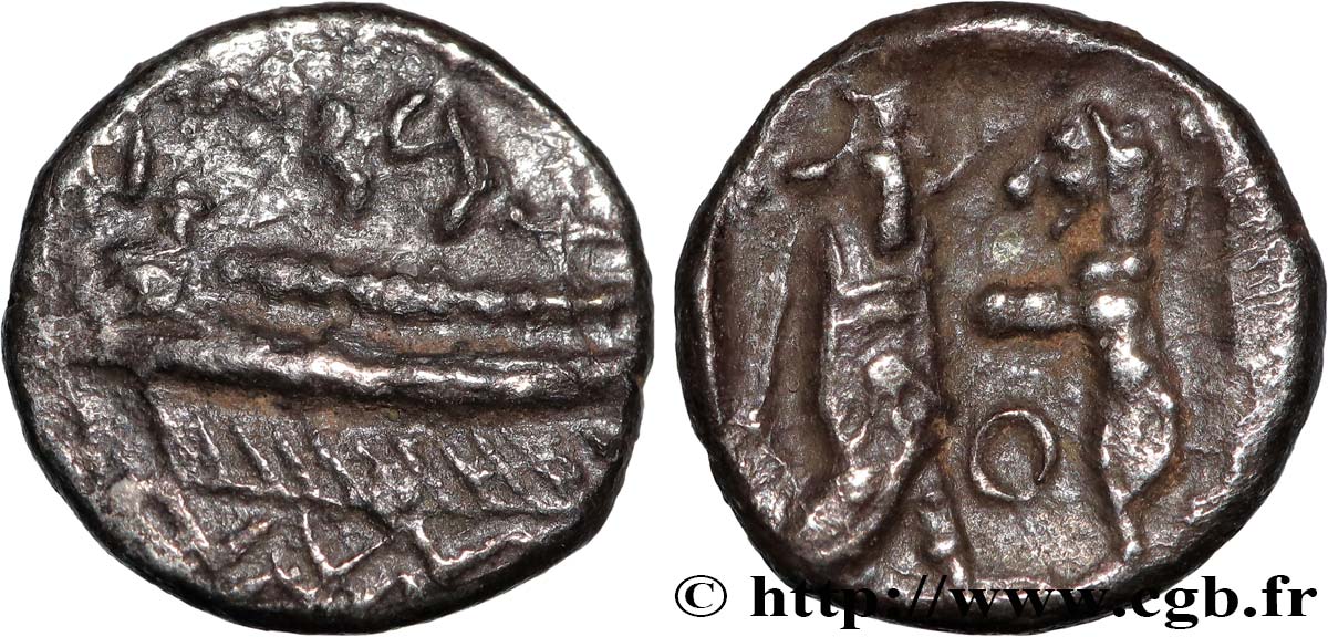 PHÉNICIE - SIDON Seizième de shekel TTB/TTB+