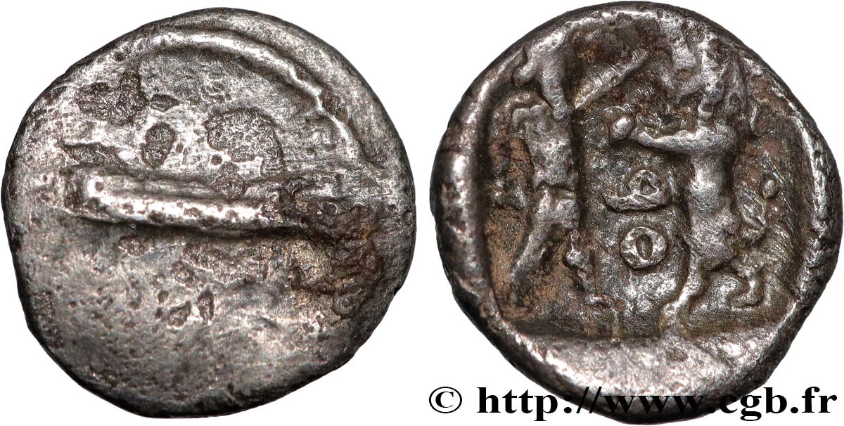 PHÉNICIE - SIDON Seizième de shekel TB+/TTB
