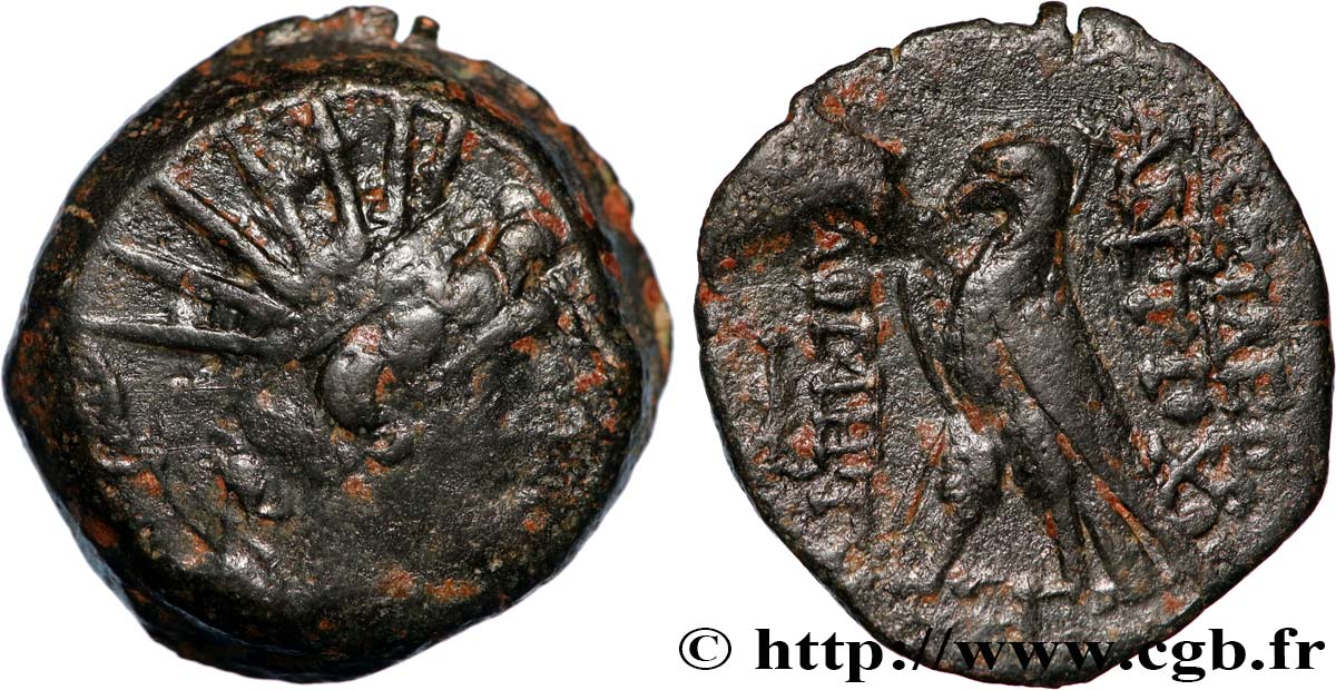 SYRIA - SELEUKID KINGDOM - ANTIOCHUS VIII GRYPUS Unité XF