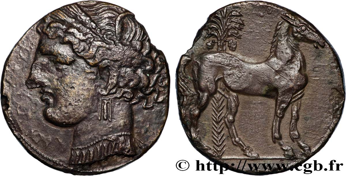 ZEUGITANE - CARTHAGE Triple shekel SUP