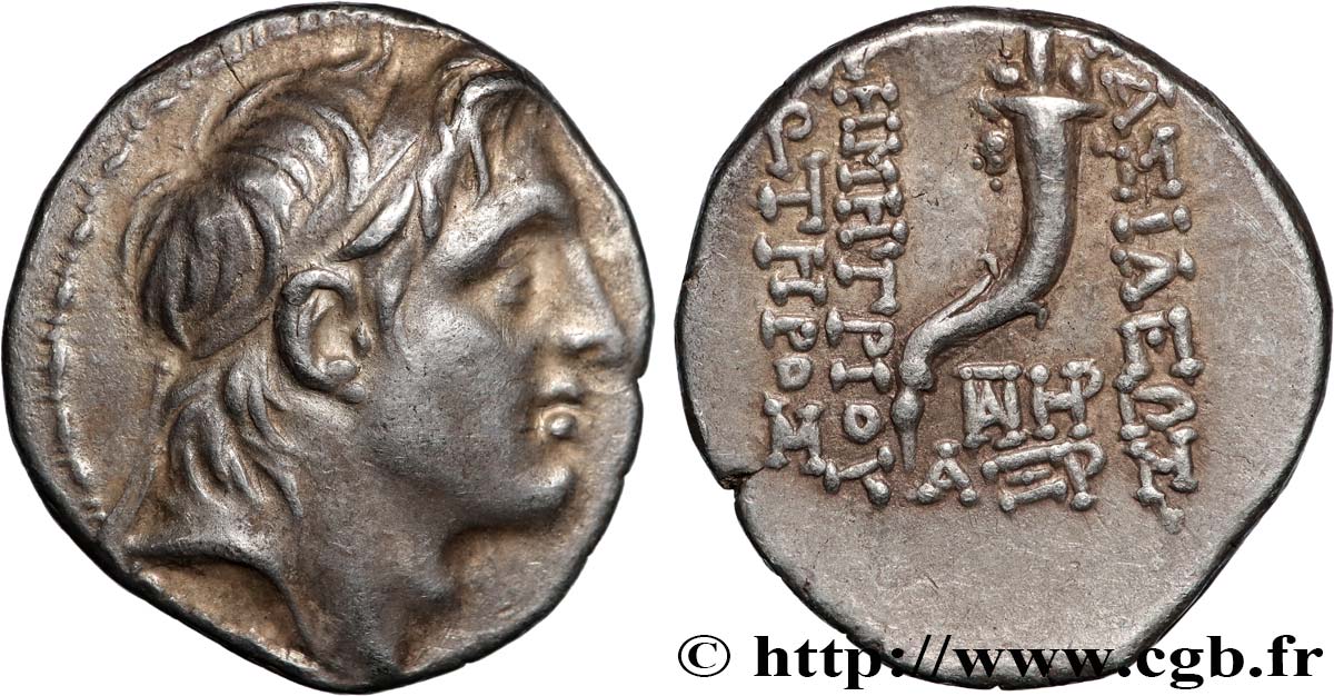 SYRIA - SELEUCID KINGDOM - DEMETRIOS I SOTER Drachme AU