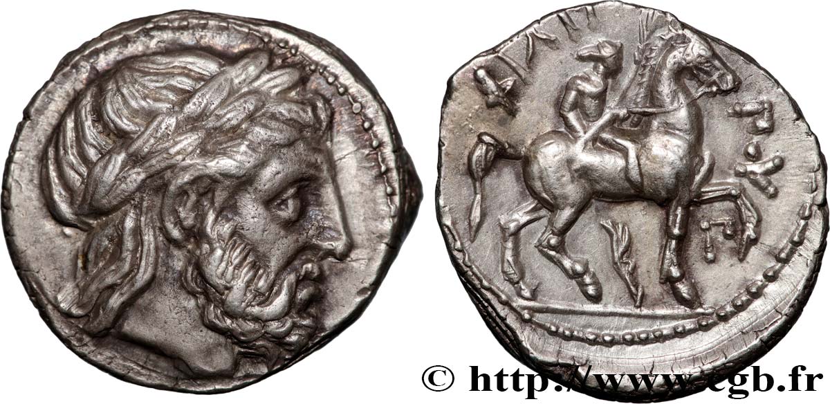 MACEDONIA - MACEDONIAN KINGDOM - PHILIP III ARRHIDAEUS Tétradrachme AU/MS