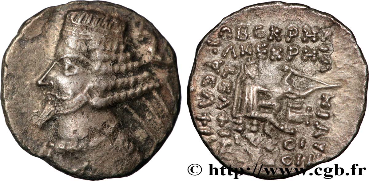 PARTIA - REGNO DI PARTIA - PHRAATES IV Drachme q.SPL