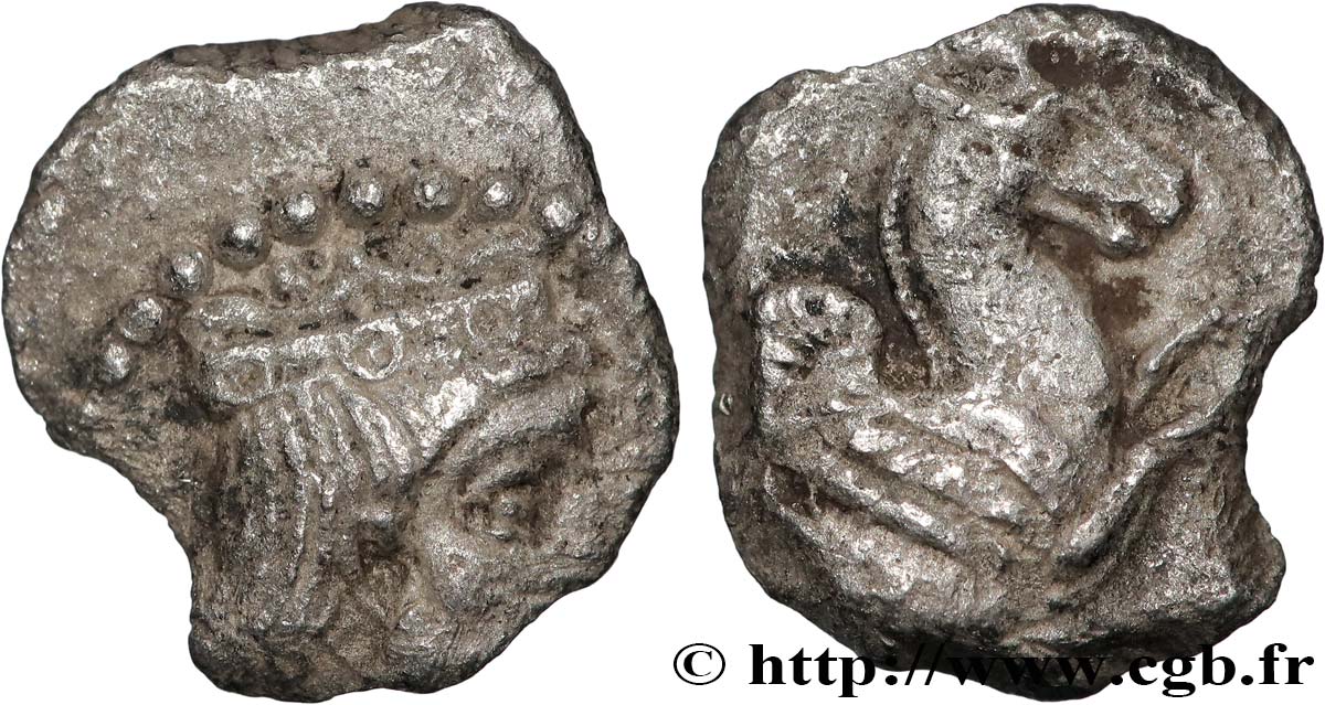 CILICIA - CELENDERIS - SATRAP PHARNABAZUS or DATAMES Obole XF