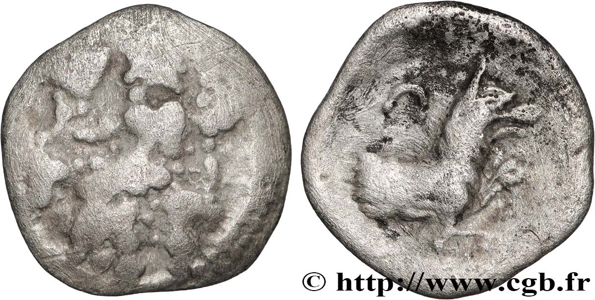 CILICIA - TARSOS - PHARNABAZOS SATRAP Obole VF