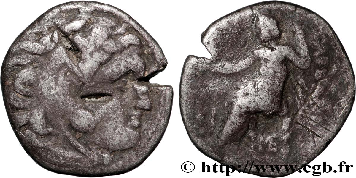 MACEDONIA - MACEDONIAN KINGDOM - ANTIGONUS MONOPHTALMUS Drachme VF