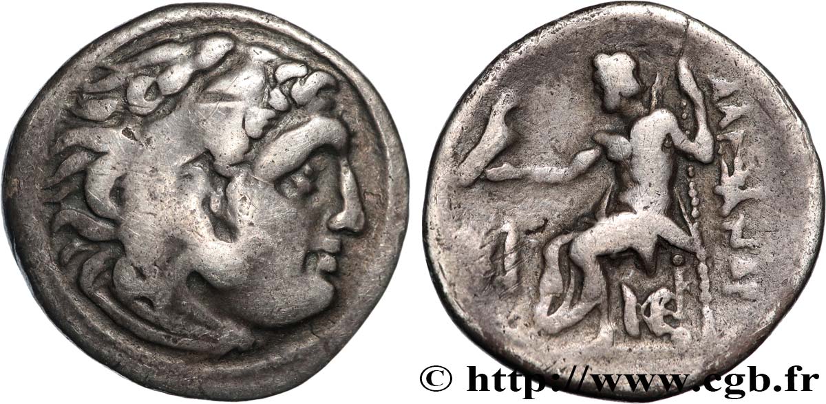 MACEDONIA - MACEDONIAN KINGDOM - ANTIGONUS MONOPHTALMUS Drachme AU/XF