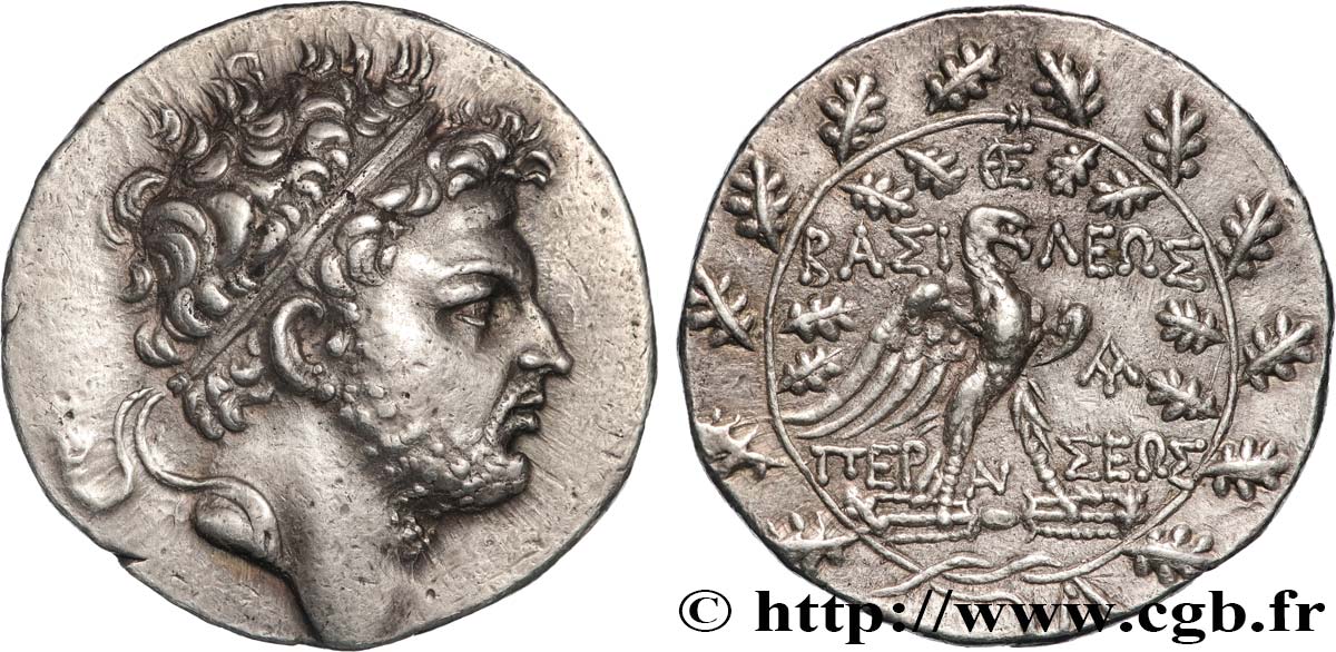 MACEDONIA - MACEDONIAN KINGDOM - PERSEUS Tétradrachme AU