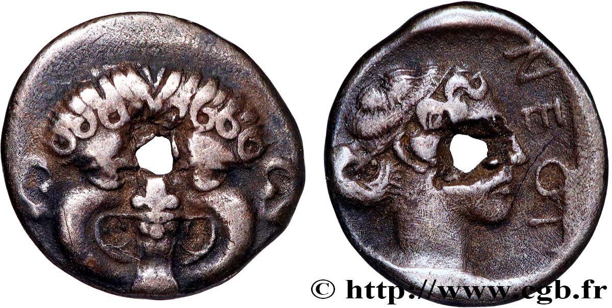 MACEDONIA - NEAPOLIS Hemidrachme XF