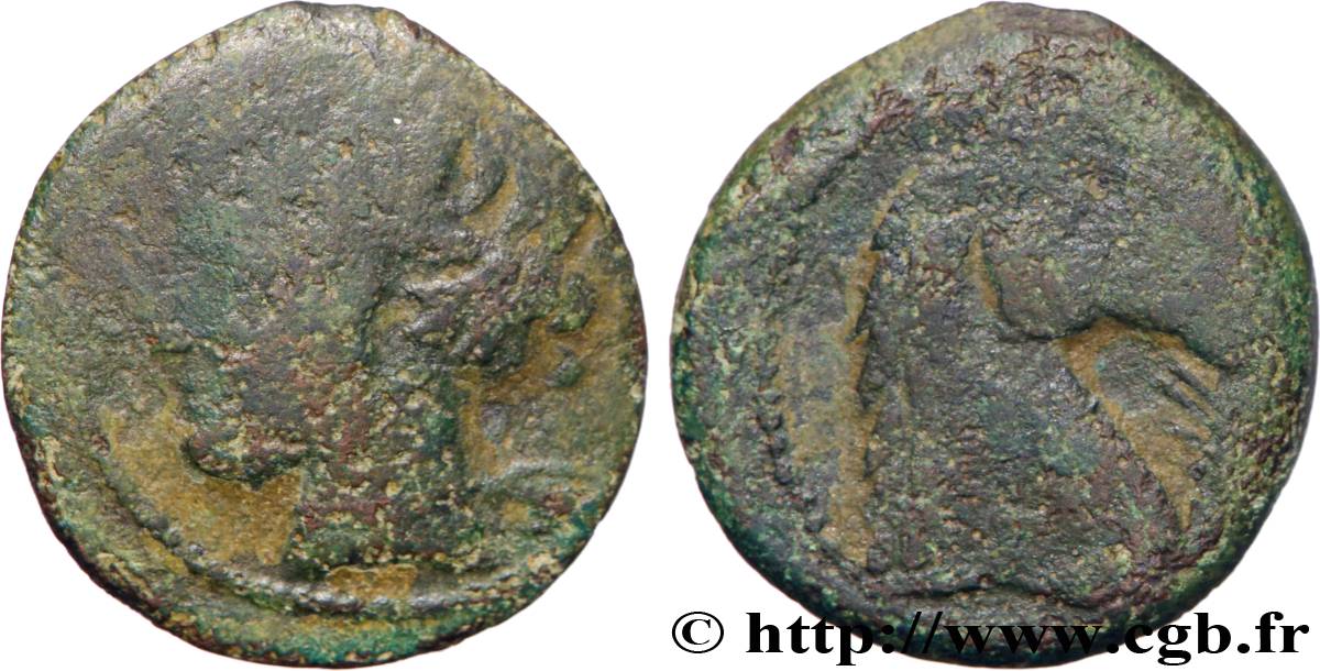 ZEUGITANIA - CARTHAGE Shekel VF