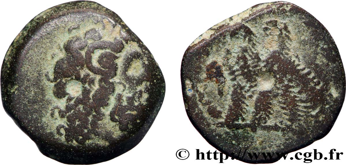 EGYPT - LAGID OR PTOLEMAIC KINGDOM - PTOLEMY VI PHILOMETOR Obole VF