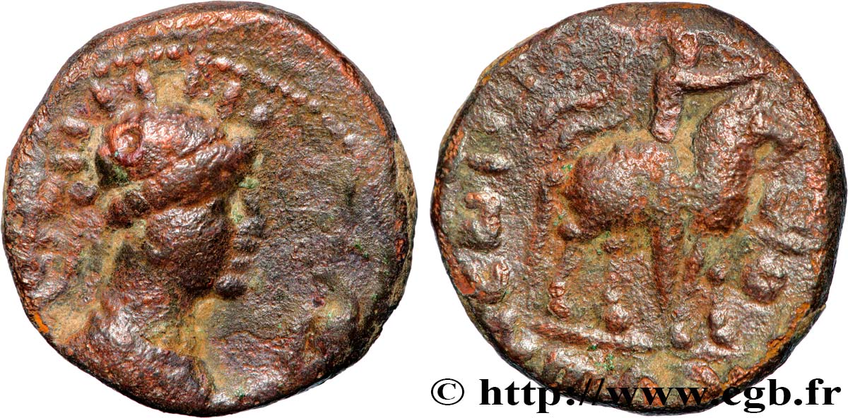 INDO-PARTHIA - INDO-PARTHIAN KINGDOM - UNKNOWN KING Tétradrachme XF