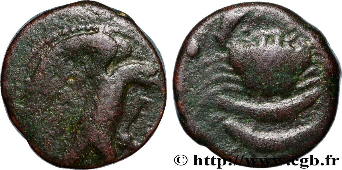 SICILY - AKRAGAS Hexas VF