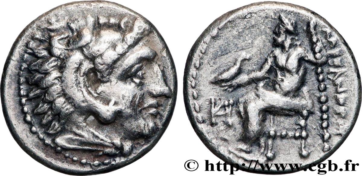 MACEDONIA - MACEDONIAN KINGDOM - ALEXANDER III THE GREAT Drachme AU/XF