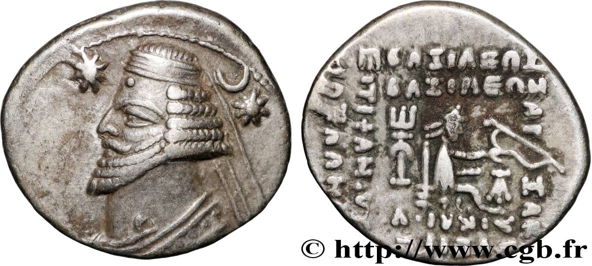 PARTIA - REGNO DI PARTIA - ORODO II Drachme SPL/q.SPL