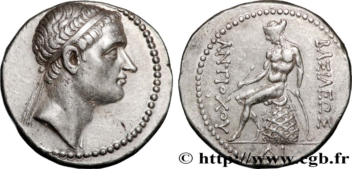 SYRIA - SELEUKID KINGDOM - ANTIOCHUS III THE GREAT Tétradrachme AU/AU