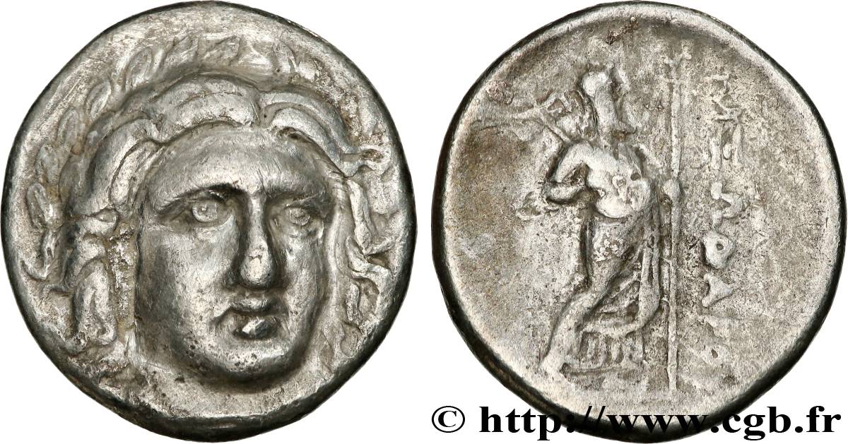 CARIA - SATRAPS OF CARIA - MAUSOLLOS Drachme XF