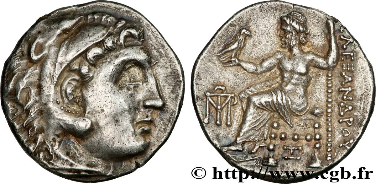 MACEDONIA - MACEDONIAN KINGDOM - ANTIGONOS MONOPHTALMOS Drachme AU/MS