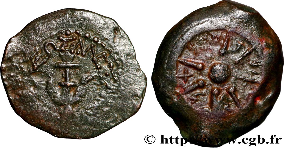 JUDAEA - HASMOAEAN KINGDOM - ALEXANDER JANNAEUS Prutah XF