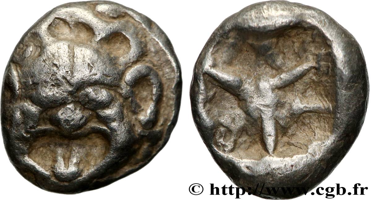 MÍSIA - PARION Trihemidrachme MBC