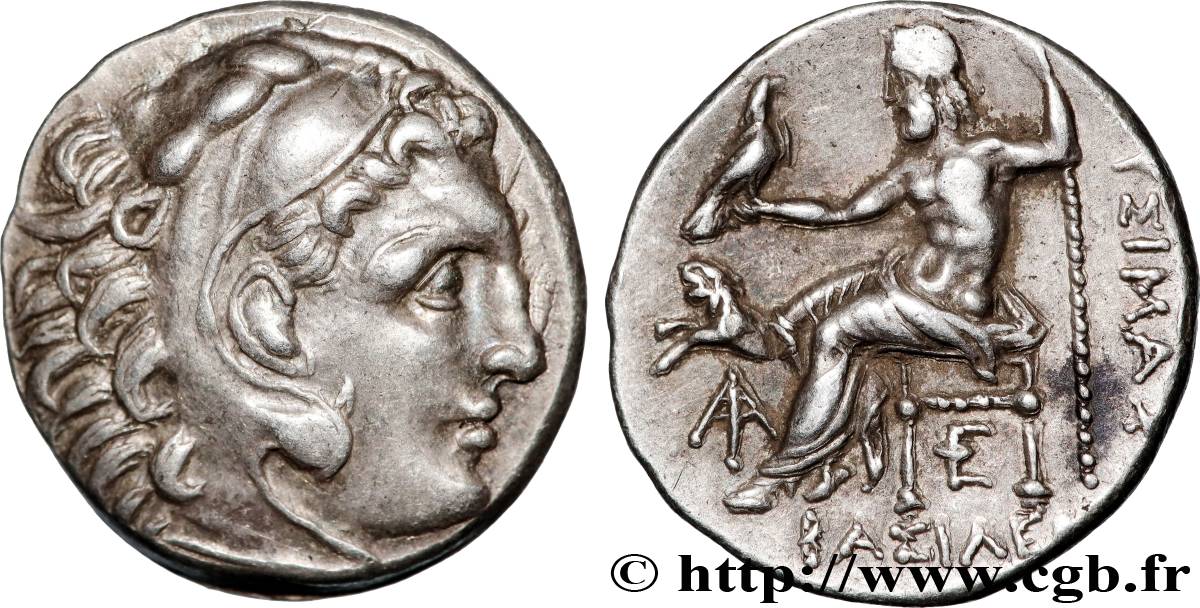 THRACE - THRACIAN KINGDOM - LYSIMACHOS Drachme MS