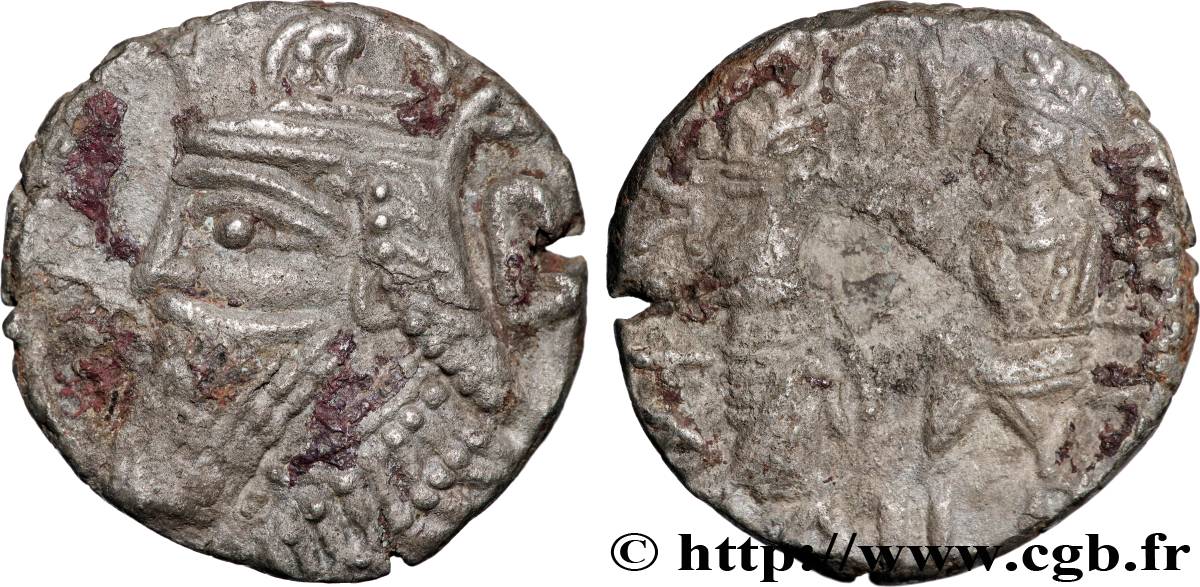 PARTHIAN KINGDOM - VOLOGESE IV Tétradrachme XF