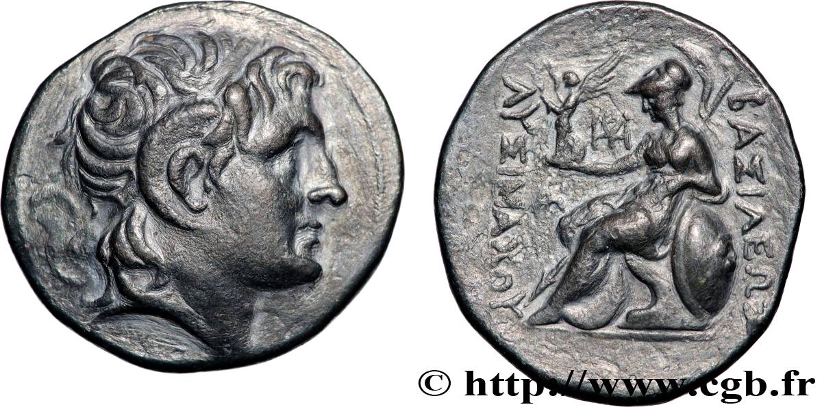 THRACE - THRACIAN KINGDOM - LYSIMACHOS Tétradrachme XF