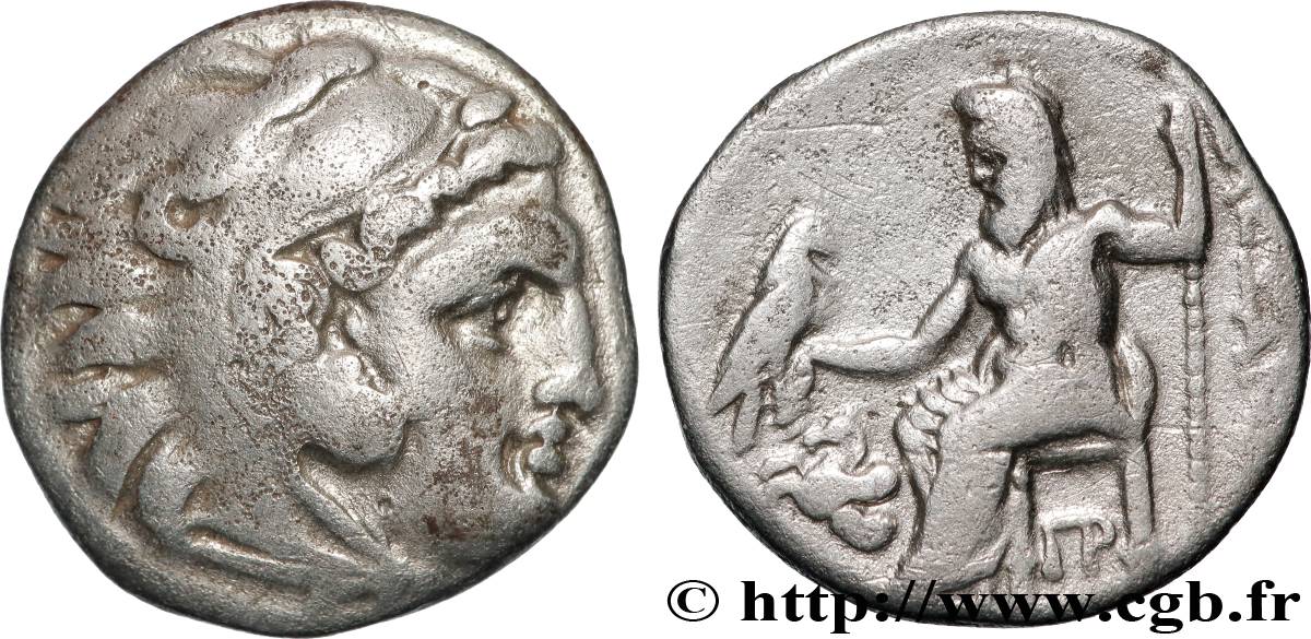 MACEDONIA - MACEDONIAN KINGDOM - ALEXANDER III THE GREAT Drachme XF