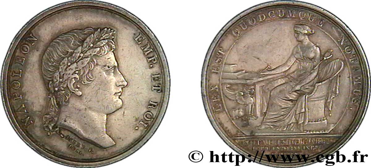 NOTAIRES DU XIXe SIECLE Corps notarial (Napoléon Ier) BB