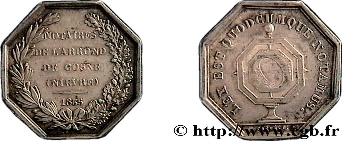 NOTAIRES DU XIXe SIECLE Notaires de Cosne SUP