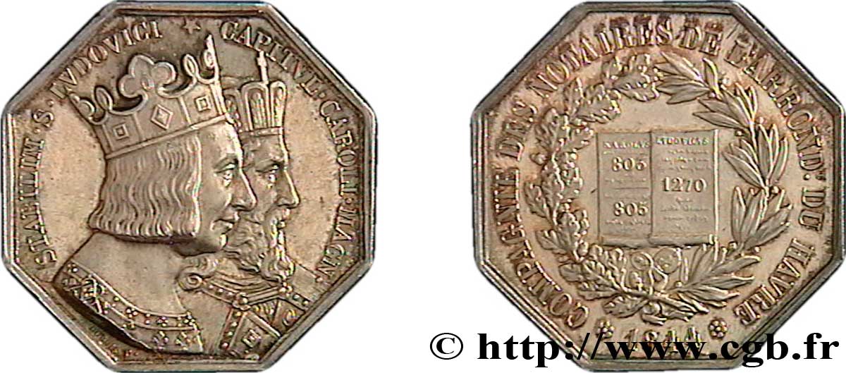 NOTAIRES DU XIXe SIECLE Notaires du Havre (Saint Louis et Charlemagne) SPL