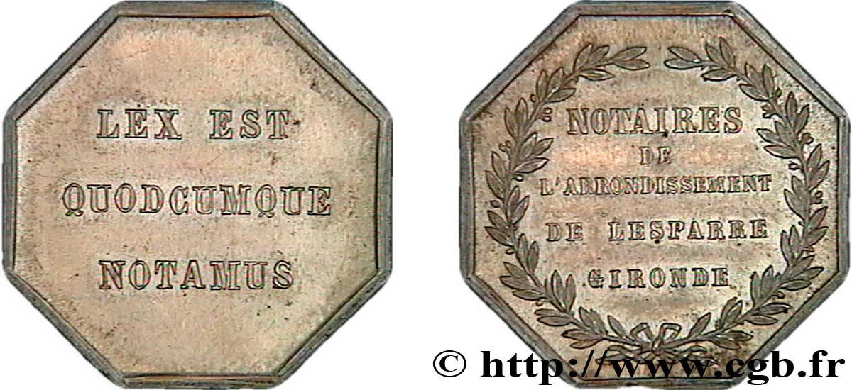 19TH CENTURY NOTARIES (SOLICITORS AND ATTORNEYS) Notaires de Lesparre MS
