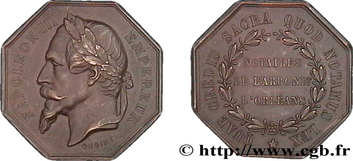 NOTAIRES DU XIXe SIECLE Notaires d’Orléans (Napoléon III) MS