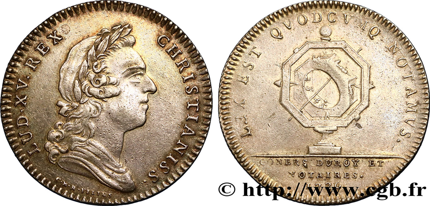 NOTAIRES ROYAUX Notaires de Paris - Louis XV XF