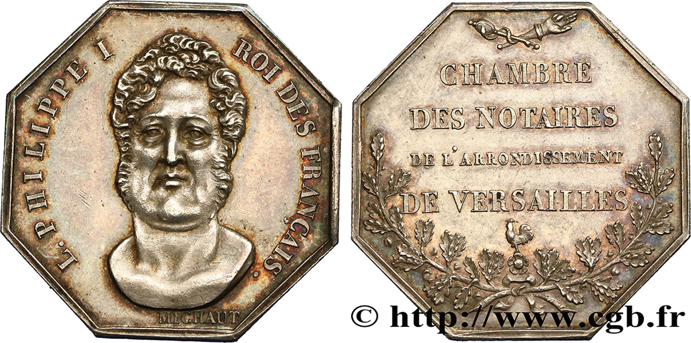 NOTAIRES DU XIXe SIECLE Notaires de Versailles (Louis-Philippe) EBC