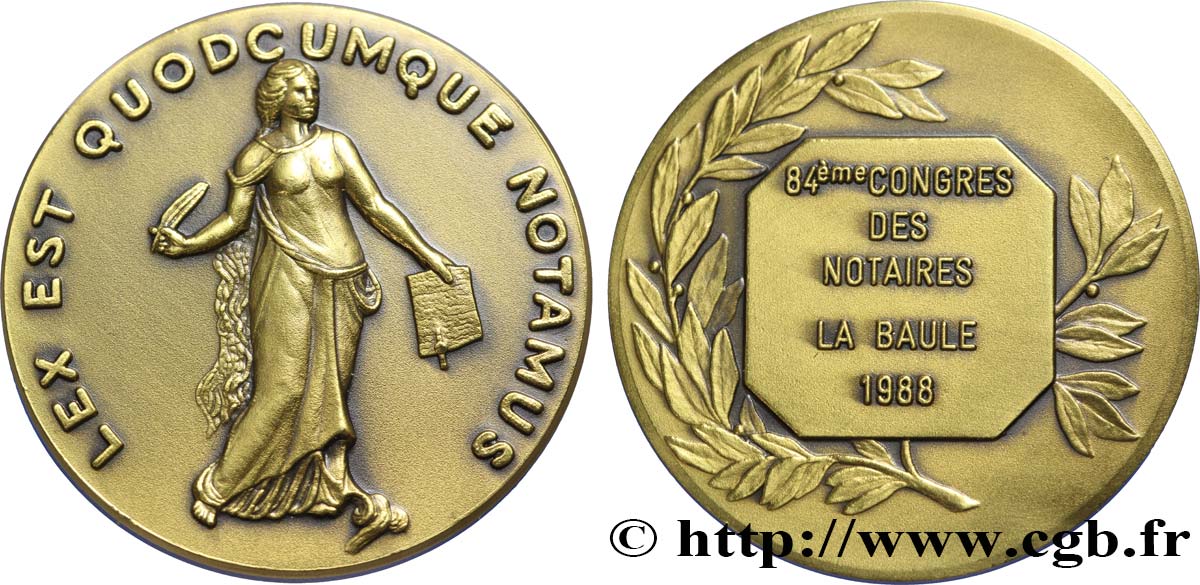 NOTAIRES DU XIXe SIECLE Corps notarial (Congrès de La Baule) MS