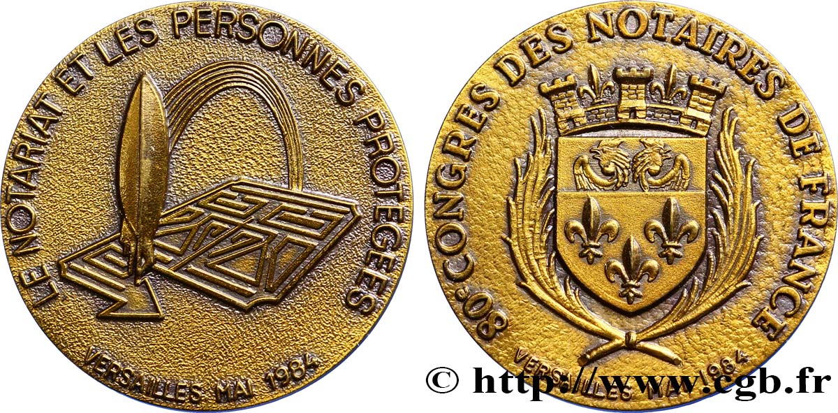 NOTAIRES DU XIXe SIECLE Corps notarial (Congrès de Versailles) AU