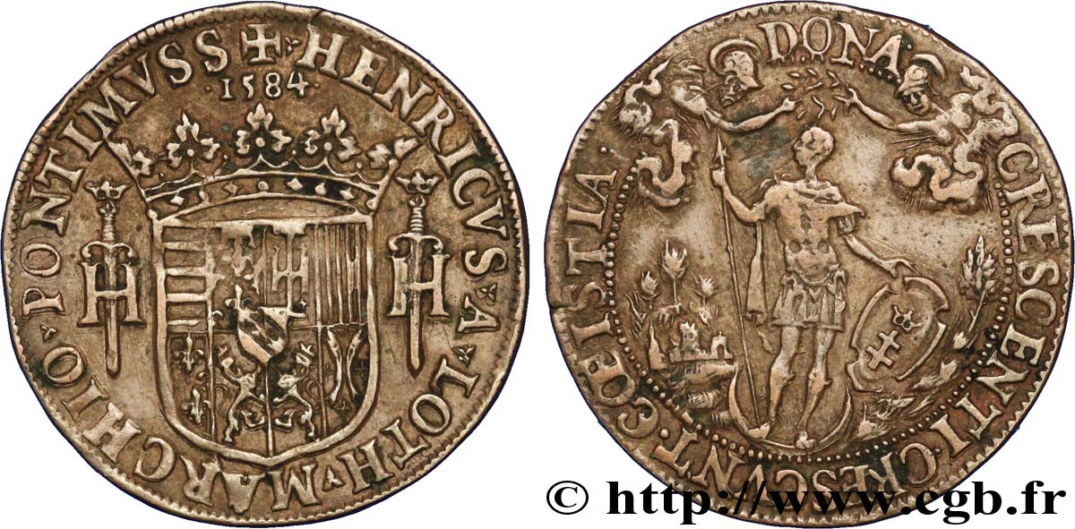 LORRAINE - NOBLESSE ET VILLES Henri II de Lorraine TTB+