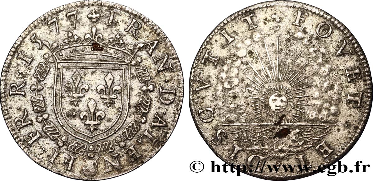 Perche - François, duc d&nbsp;Alençon puis d&nbsp;Anjou, Brabant et comte de Flandre François de France TTB