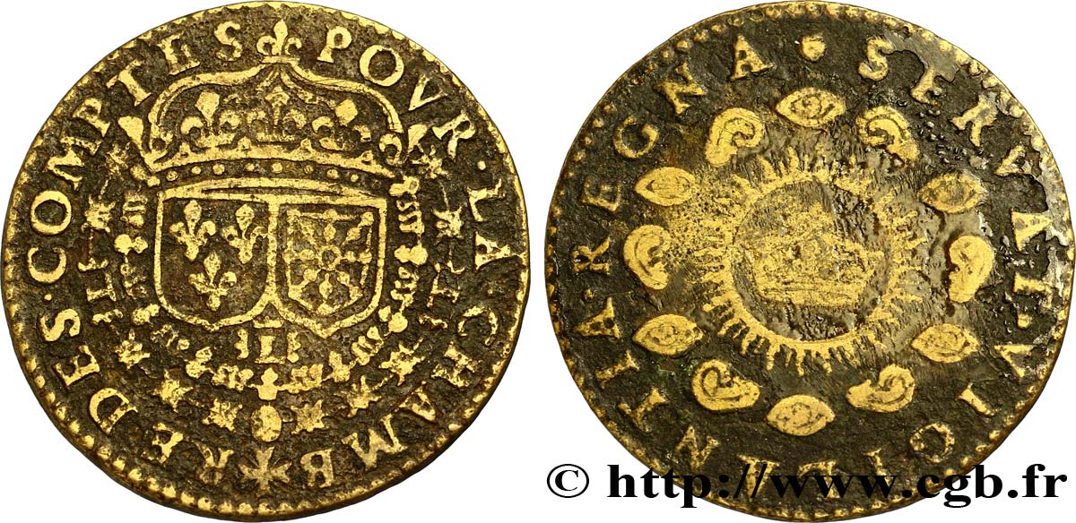 CHAMBRE DES COMPTES DU ROI LOUIS XIII TTB