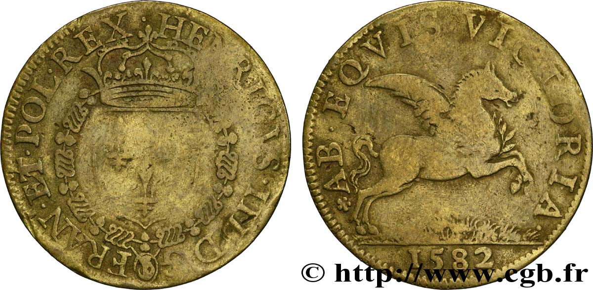 HENRI III Guerre dite des Amoureux TB