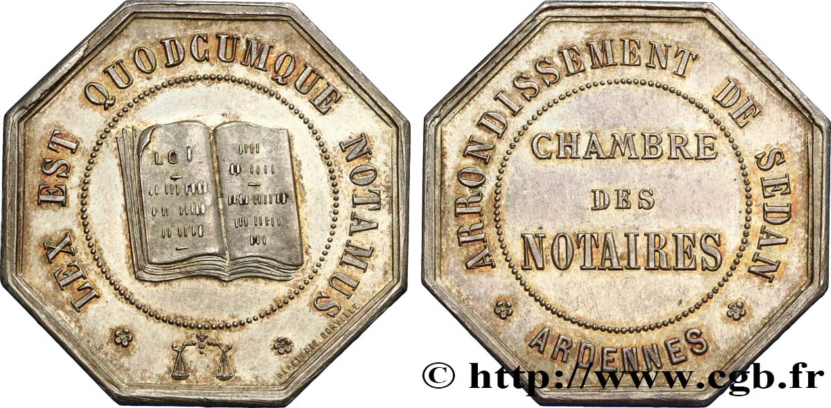 19TH CENTURY NOTARIES (SOLICITORS AND ATTORNEYS) Notaires de Sedan MS