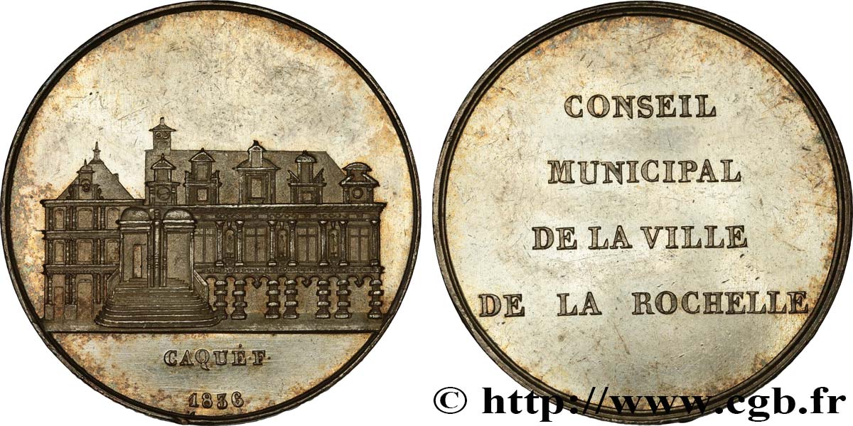 ADMINISTRATIONS - 19th CENTURY Conseil municipal de La Rochelle AU