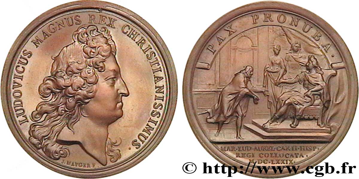 LOUIS XIV LE GRAND ou LE ROI SOLEIL Mariage de Marie Louise d’Orléans avec le roi Charles II d’Espagne SPL