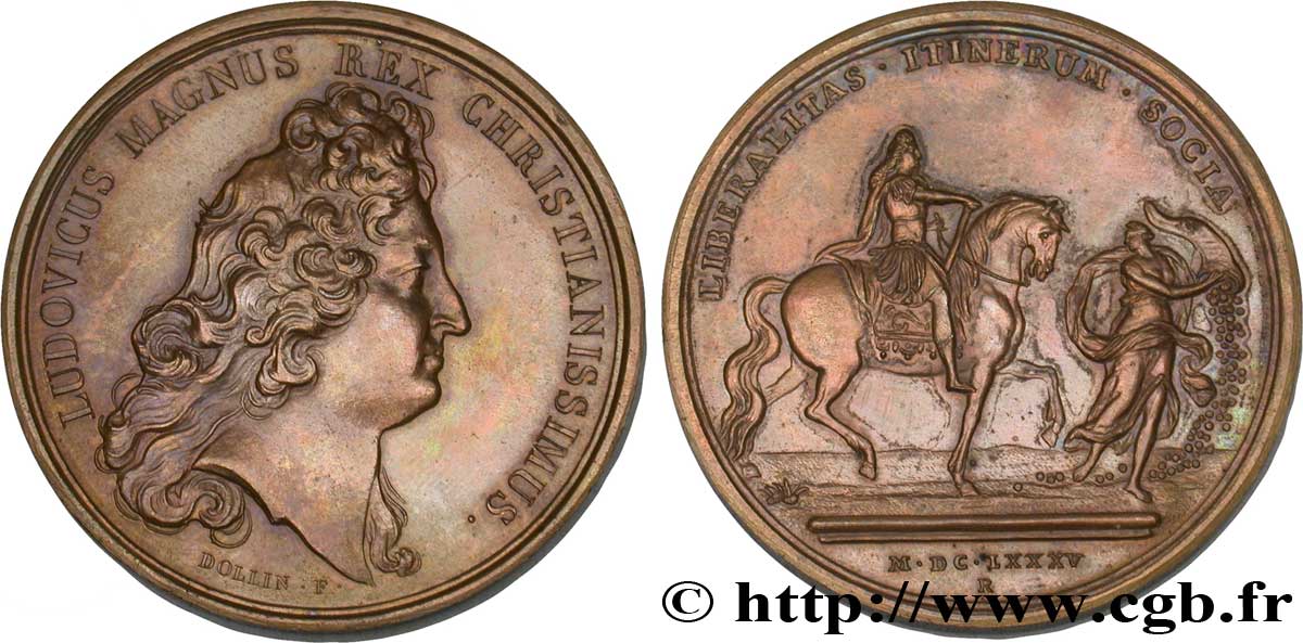 LOUIS XIV LE GRAND ou LE ROI SOLEIL Libéralité du roi dans ses voyages SPL