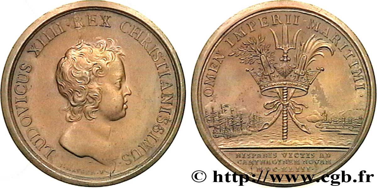 LOUIS XIV LE GRAND ou LE ROI SOLEIL Bataille navale de Carthagène fST