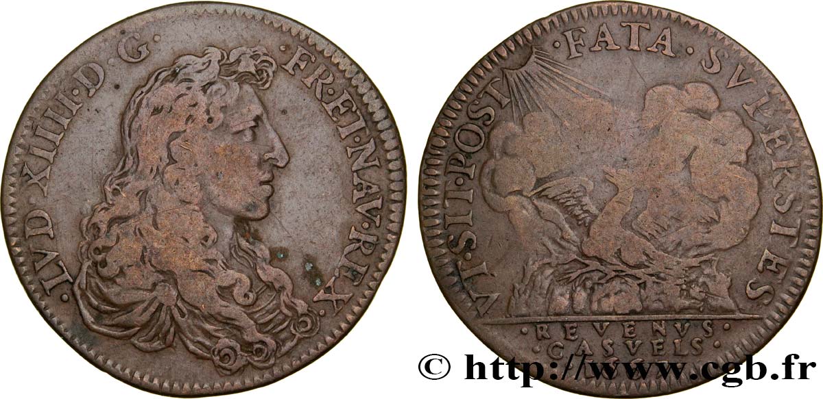 PARTIES ET REVENUS CASUELS LOUIS XIV TB+